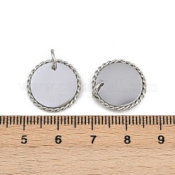 Pendentifs en acier inoxydable 304&nbsp;STAS-L022-183P-03