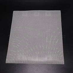 Plastik-Mesh-Canvas-Taschenblätter&nbsp;DIY-WH0260-94