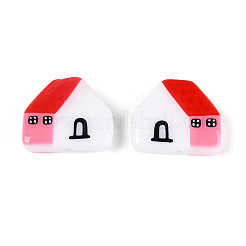 Bedruckte opake Harzperlen&nbsp;RESI-N043-09A-01