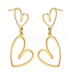 Ohrstecker aus 304 Edelstahl zum Valentinstag&nbsp;WGA7181-01