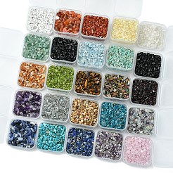 50 g natürliche Obsidian-Chip-Perlen&nbsp;G-YW0001-59