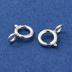 925 Sterling Silber Federring Verschlüsse&nbsp;STER-A007-24C