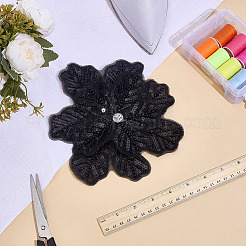 3D-Polyester-Stickgarn zum Aufbügeln/Aufnähen von Patches&nbsp;PATC-WH0023-21A