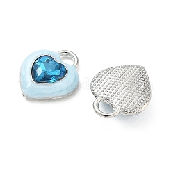 Pendenti strass in lega&nbsp;FIND-D044-04P