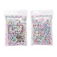 200pcs cuentas de acrílico luminosas&nbsp;MACR-YW0001-39