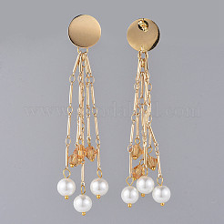 Boucles d'oreilles en long gland&nbsp;EJEW-JE03681-04