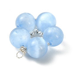 Pendenti tinti in selenite naturale&nbsp;PALLOY-JF02210