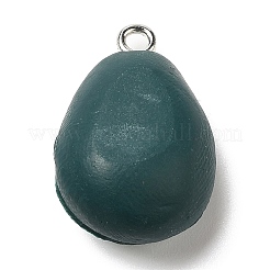 Pendentifs fruits en résine opaque&nbsp;RESI-G069-04B