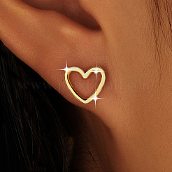 Boucles d'oreilles S925 Silver Love pour femmes - Bijoux pour rendez-vous romantiques&nbsp;OD0771-1
