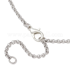Ovale Acryl-Imitation Türkis Perlen Armbänder & Halsketten Sets&nbsp;SJEW-JS01345