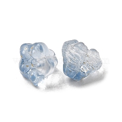 Perles en verre transparentes&nbsp;GLAA-D304-01C