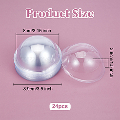 24 transparente PVC-Displaykuppel&nbsp;FIND-OC0013-55