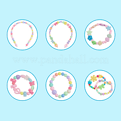 Trousses de fabrication de bijoux pour enfants&nbsp;DIY-YW0001-25