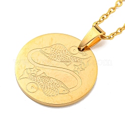 Colliers à pendentif constellation&nbsp;NJEW-S422-04G-12