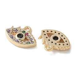 Pendentifs en laiton zircon cubique transparent&nbsp;KK-Q031-47G-01