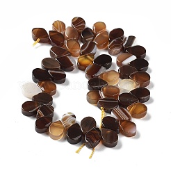 Filo di perline di agata naturale&nbsp;G-G021-04A-04