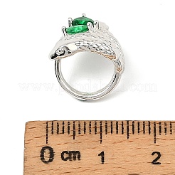 Perles en laiton pavé de zircone cubique&nbsp;KK-C133-01B-S