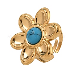 Anillos abiertos de acero inoxidable 304 para mujer&nbsp;GG-CBA7994-02G