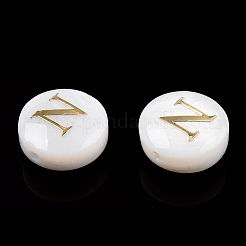 Perles de coquillages naturels d'eau douce&nbsp;SHEL-N036-01N