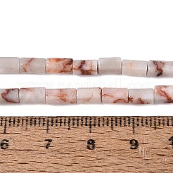 Fili di perline netstone rosso naturale&nbsp;GG-N002-01A-14