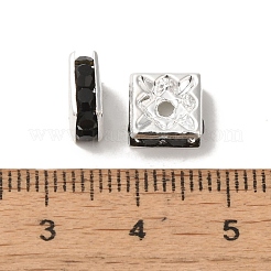 Perline distanziatori strass in ottone&nbsp;X-RSB074NF-04S