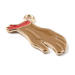 Pendentifs d'émail en alliage&nbsp;ENAM-G218-C02