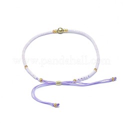 Braccialetti di perline intrecciati pirite naturali regolabili&nbsp;BJEW-F391-A08