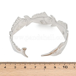 Bracelets manchettes en acier inoxydable 304 pour femmes&nbsp;BJEW-P372-01P