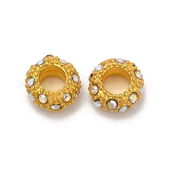 Legierung Rhinestone European Beads&nbsp;CPDL-H999-18G