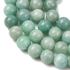 Chapelets de perles en amazonite naturelle&nbsp;G-F461-12-8mm-01AB