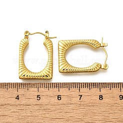 Pendientes de aro de acero inoxidable 304 para mujer&nbsp;EJEW-L296-084G