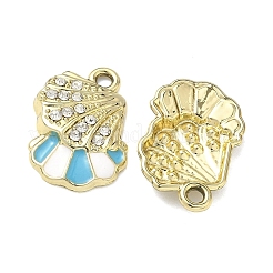 Colgantes de aleación de Diamante de imitación&nbsp;FIND-C087-11G