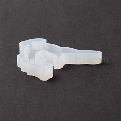 Moules en silicone pour pendentif renne de Noël&nbsp;DIY-K054-11