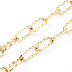Chaînes à trombones en acier inoxydable 304 avec placage sous vide PVD&nbsp;CHS-D027-02G