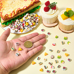 400pcs 8 Arten handgemachte Polymer-Ton-Perlen&nbsp;CLAY-SC0002-55