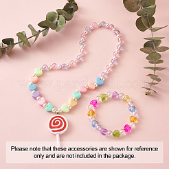 Perle acriliche opache e trasparenti&nbsp;MACR-TA0001-14