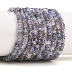 Perline tanzanite naturale fili&nbsp;LS-GG-CBA55C5-02