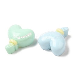 Cartoon-Cabochons aus undurchsichtigem Harz&nbsp;RESI-C039-01D