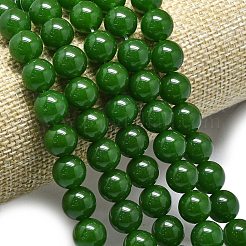 Natürliche Malaysia Jade Perlen Stränge&nbsp;G-L645-C01-10mm-05