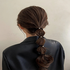 10 Stück Haarschmuck aus Polyestergummi&nbsp;OHAR-LP0004-34