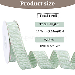 Ruban de velours polyester double face&nbsp;SRIB-WH20020-040A-03