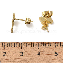 Accesorios para pendientes de acero inoxidable 304 con revestimiento iónico (IP)&nbsp;STAS-I206-34G