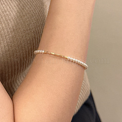 S925 Silber einzigartiges Design Perlenarmband schlichter Modeschmuck&nbsp;TB6450-1
