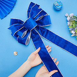 Décoration de nœud papillon en tissu&nbsp;AJEW-WH0523-29