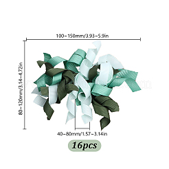 16 ornamento floreale in poliestere&nbsp;DIY-HY0003-34C