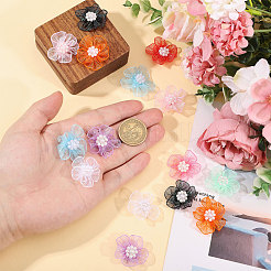 60 Stück 10 Farben Stoffblumen&nbsp;DIY-CA0007-77