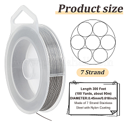 Tiger Schwanz Draht&nbsp;TWIR-BC0001-0.45mm