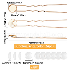 Kits de horquilla para el pelo de diy&nbsp;DIY-FH0001-64