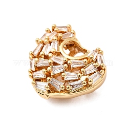 Pendentifs en laiton zircon cubique transparent&nbsp;KK-F916-32G