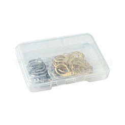 40 Stück 4 Stile 304 Edelstahl Brisur Ohrring Zubehörse&nbsp;STAS-FS0001-71